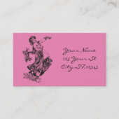 アラビアンベリーダンサーヴィンテージアートサンダーコーブ 名刺 (正面)