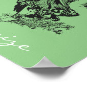 アラビアンベリーダンサーヴィンテージアートサンダー_コーブ ポスター (角)