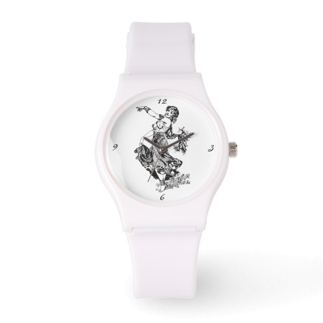 アラビアンベリーダンサーヴィンテージアートサンダー_コーブ 腕時計 (正面)