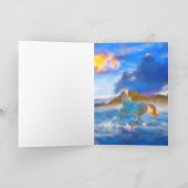 アラビアンホース "スター島の馬たち" カード (内部)