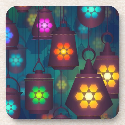 アラビアンランタンズミドルイースタンデザイン コースター (正面)
