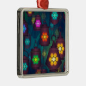 アラビアンランタンズミドルイースタンデザイン メタルオーナメント (右)