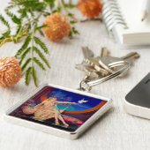 アラビアン側室の魅惑のピンナップ少女 キーホルダー (側面)