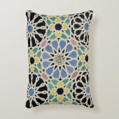 「アラビア人からのアルハンブラのモザイク模様の歩道、 アクセントクッション (正面(垂直))