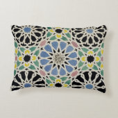 「アラビア人からのアルハンブラのモザイク模様の歩道、 アクセントクッション (裏面)