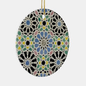 「アラビア人からのアルハンブラのモザイク模様の歩道、 セラミックオーナメント (右)