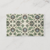 「アラビア人からのCheykhounのモスクのタイルを、囲んで下さい 名刺 (裏面)