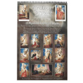 アラビア人によっては2010年が夢を見ます カレンダー (裏面)