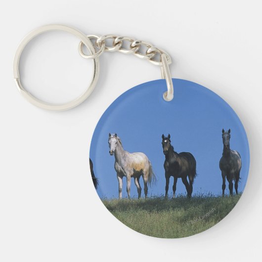 アラビア人のグループ キーホルダー (正面)