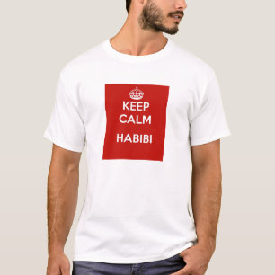 アラビア人の中東habibiのTシャツ Tシャツ