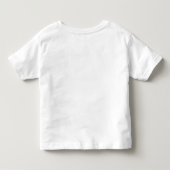 アラビア人を持つキリン トドラーTシャツ (裏面)