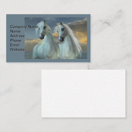 アラビア兄弟 名刺 (正面/裏面)