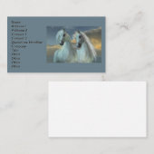 アラビア兄弟 名刺 (正面/裏面)