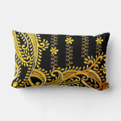 アラビア刺繍 ランバークッション (裏面)