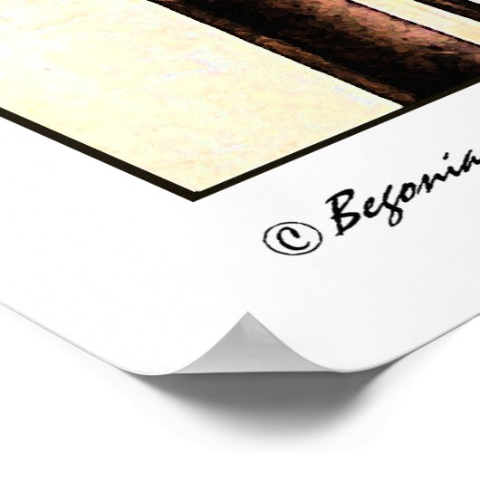 アラビア建築 ポスター (角)