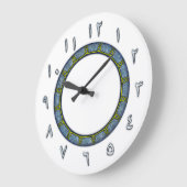 アラビア数字（大きな壁時計） ラージ壁時計 (傾斜)