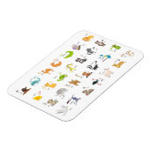 アラビア文字の動物الحروف العربية マグネット (左側)