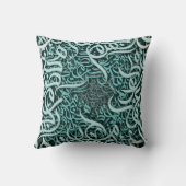 アラビア文字ティファニー クッション (裏面)