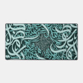 アラビア文字ティファニー デスクマット (正面)