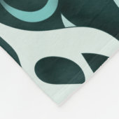 アラビア文字ティファニー フリースブランケット (角)