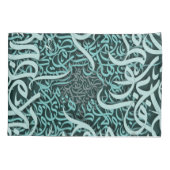 アラビア文字ティファニー 枕カバー (裏面)