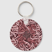 アラビア文字バラ キーホルダー (正面)