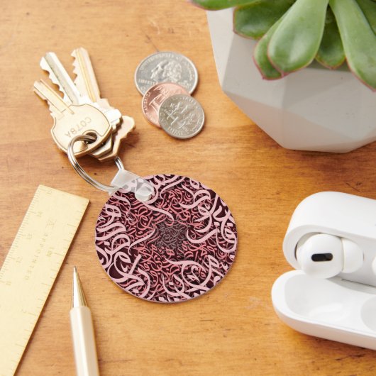 アラビア文字バラ キーホルダー (デスク)