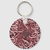 アラビア文字バラ キーホルダー (裏面)