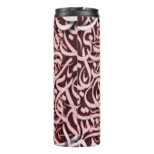 アラビア文字バラ タンブラー (裏面)