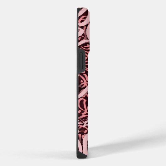 アラビア文字バラ iPhoneケース (右側面)