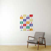 アラビア文字子供へ タペストリー (インサイチュ)