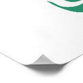 アラビア文字子供へ ポスター (角)