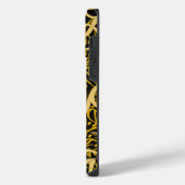 アラビア文字金ゴールド iPhoneケース (左側面)