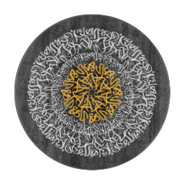 アラビア文字3dアートブロック カッティングボード