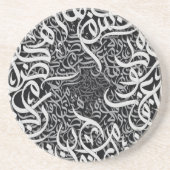 アラビア文字 コースター (正面)