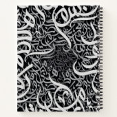 アラビア文字 ノートブック (裏面)