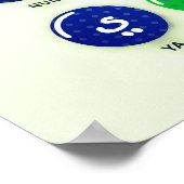 アラビア文字 ポスター (角)