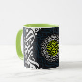 アラビア文字 マグカップ (正面左)