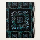 アラビア文字（四角） プランナー手帳 (裏面)