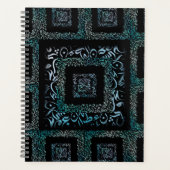 アラビア文字（四角） プランナー手帳 (正面)