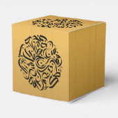 アラビア文字（黒）円دائرة حروف عربية フェイバーボックス (裏面サイド)