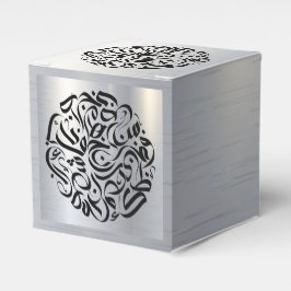 アラビア文字（黒）円دائرة حروف عربية フェイバーボックス