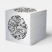 アラビア文字（黒）円دائرة حروف عربية フェイバーボックス (裏面サイド)