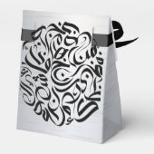 アラビア文字（黒）円دائرة حروف عربية フェイバーボックス (裏面サイド)