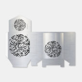 アラビア文字（黒）円دائرة حروف عربية フェイバーボックス (折り畳みなし)