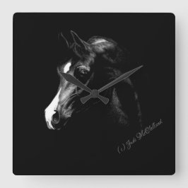 アラビア時計 スクエア壁時計