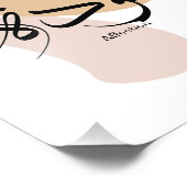 アラビア書モダンの愛着 フォトプリント (角)