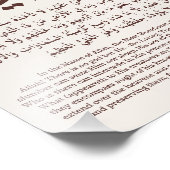 アラビア書道のヌシ、私の名前アラビア語のTyp フォトプリント (角)