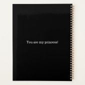 アラビア書道のメリエム名， مريم プランナー手帳 (裏面)