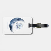 アラビア書道のラマダン・ムバラクرمضان مبارك ラゲッジタグ (裏面横)